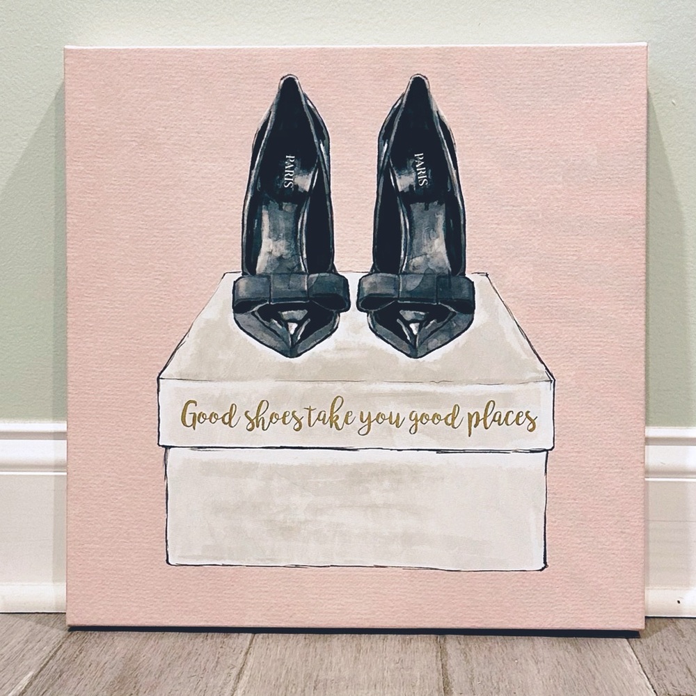 High Heels Canvas Wall Art
